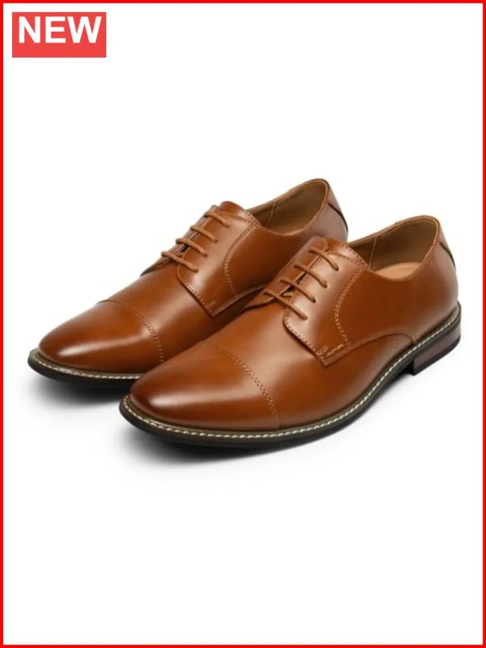 Classic Modern Formal Oxford Lace Up Dress Shoes with Arch Support